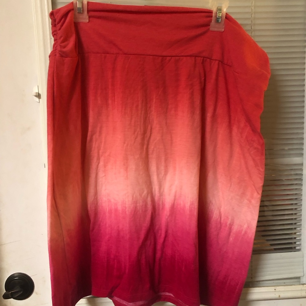 Faded Glory Red skirt XL